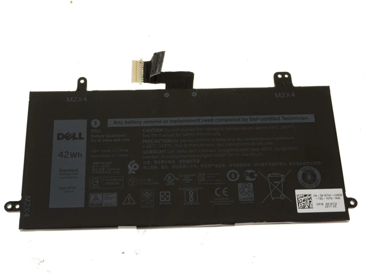 J0PGR Genuine Dell Latitude 5285 / 5290 2-in-1 4-Cell 42Wh Laptop Battery - eBuy UAE
